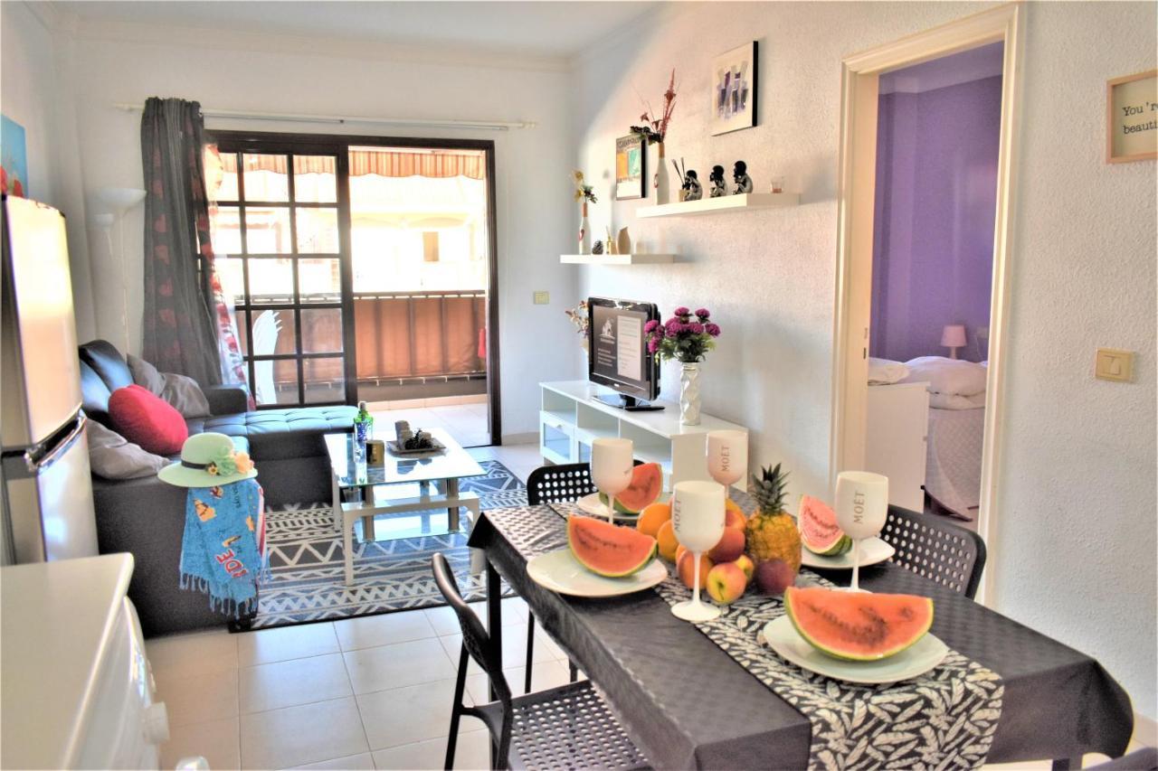 Cozy Apartment Tenerife South Wifi & Pool Costa del Silencio Exterior foto