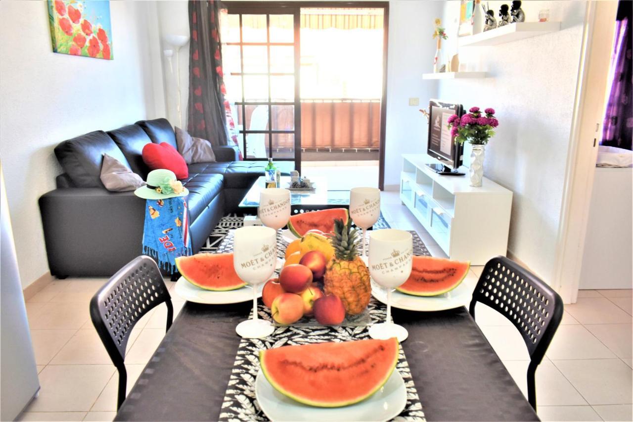 Cozy Apartment Tenerife South Wifi & Pool Costa del Silencio Exterior foto